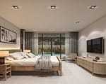 Spacious bedroom in Phuket property - Sun Above Phuket