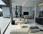 Open-plan living room in Phuket villa - Sun Above Phuket