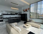 Open-plan living room in Phuket villa - Sun Above Phuket