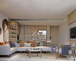 Open-plan living room in Phuket villa - Sun Above Phuket